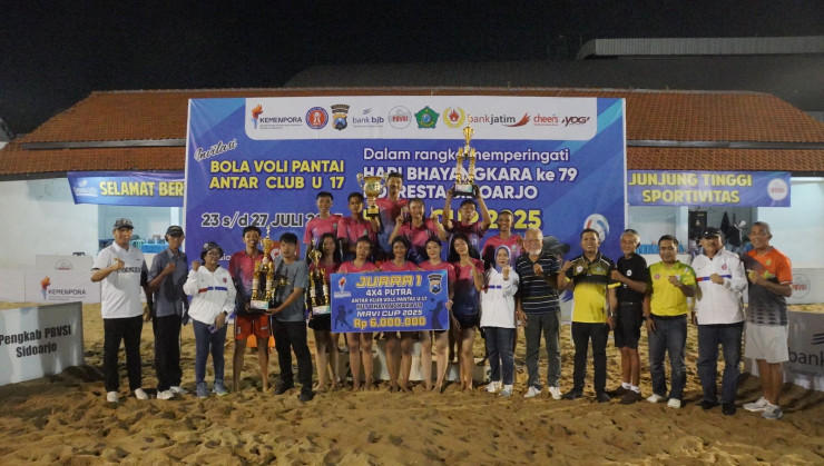 Kapolresta Sidoarjo Apresiasi Potensi Pemain Muda di MAVI Cup 2025