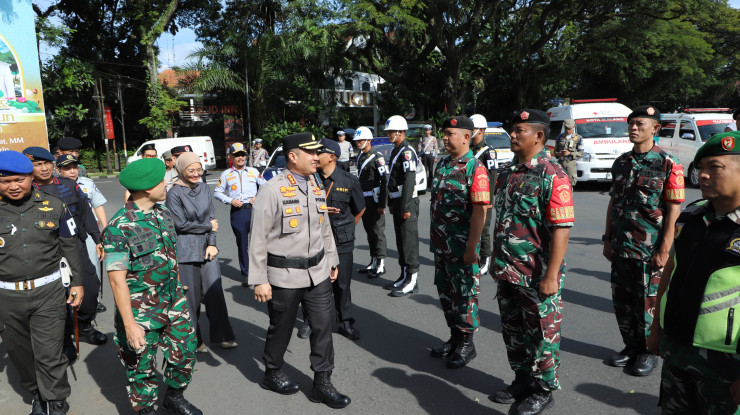 Polresta Malang Kota Siagakan 550 Personel Amankan Mudik Lebaran 2025